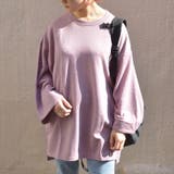 【spiritoso】ミニ裏毛 袖ロールアップ BIGプルオーバー | ＆soiree | 詳細画像8 