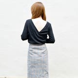 バックオープン バックオープン トップス | &soiree | 詳細画像13