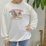 アイボリー | BIGプルオーバー(イーグル) レディース 長袖 | ＆soiree