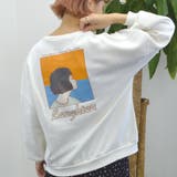 裏起毛プルオーバー(ガール イラスト) トレーナー | ＆soiree | 詳細画像10 