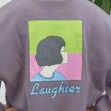 裏起毛プルオーバー(ガール イラスト) トレーナー | ＆soiree | 詳細画像20 