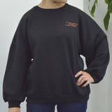 裏起毛プルオーバー(ガール イラスト) トレーナー | ＆soiree | 詳細画像22 