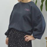 裏起毛プルオーバー(ガール イラスト) トレーナー | ＆soiree | 詳細画像6 