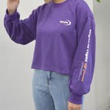 裏毛 短丈プルオーバー(ストリート ロゴ) | ＆soiree | 詳細画像4 