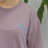 BIGプルオーバー(ガール イラスト) トレーナー | &soiree | 詳細画像12