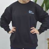 BIGプルオーバー(ガール イラスト) トレーナー | &soiree | 詳細画像2