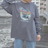 【spiritoso】ピグメントサークルイーグルプリントロンT イーグルプリント… | ＆soiree | 詳細画像2 