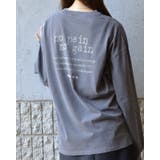 【spiritoso】ピグメントアーチロゴイーグルプリントロンT | &soiree | 詳細画像16