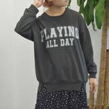 【spiritoso】ビッグロゴミニ裏スウェット ビッグロゴT ビッグロゴ | ＆soiree | 詳細画像7 