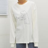 プレーリードッグプリントロンT カピバラ フロントプリントTシャツ | &soiree | 詳細画像10