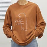プレーリードッグプリントロンT カピバラ フロントプリントTシャツ | &soiree | 詳細画像3