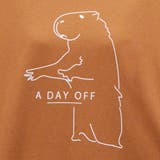 プレーリードッグプリントロンT カピバラ フロントプリントTシャツ | &soiree | 詳細画像5