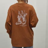 フラワーブーツプリントロンT バックプリント ロンT | ＆soiree | 詳細画像15 