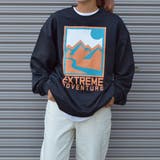 マウンテンプリントトレーナー レディース 長袖 | ＆soiree | 詳細画像7 