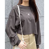 アメリカンフラッグクロップド丈ロンT | ＆soiree | 詳細画像18 