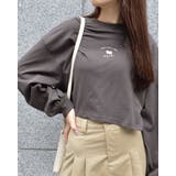 アメリカンフラッグクロップド丈ロンT | ＆soiree | 詳細画像19 