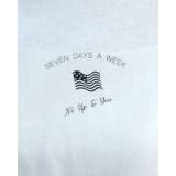 アメリカンフラッグクロップド丈ロンT | ＆soiree | 詳細画像21 