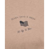 アメリカンフラッグクロップド丈ロンT | ＆soiree | 詳細画像25 