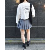 アメリカンフラッグクロップド丈ロンT | ＆soiree | 詳細画像7 