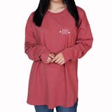 ハンバーガー刺繍裾ラウンドロンT | &soiree | 詳細画像10