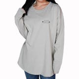 ハンバーガー刺繍裾ラウンドロンT | &soiree | 詳細画像13