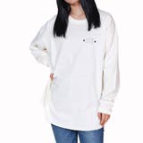 ハンバーガー刺繍裾ラウンドロンT | &soiree | 詳細画像2