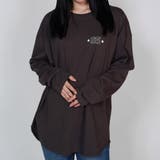 ハンバーガー刺繍裾ラウンドロンT | &soiree | 詳細画像19