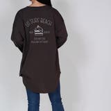 ハンバーガー刺繍裾ラウンドロンT | &soiree | 詳細画像20