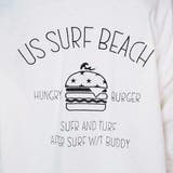 ハンバーガー刺繍裾ラウンドロンT | &soiree | 詳細画像6