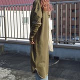配色ステッチ裏毛ワンピース | ＆soiree | 詳細画像9 