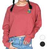 おやすみベアクロップドロンT クロップド トップス | &soiree | 詳細画像1