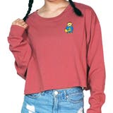 レッド | おやすみベアクロップドロンT クロップド トップス | &soiree