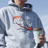 daylightビッグプリント裏起毛パーカー | MODISH GAZE | 詳細画像1 