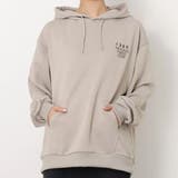 sunsetバックプリント裏毛パーカー フーディー トレーナー | ＆soiree | 詳細画像3 