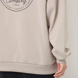 sunsetバックプリント裏毛パーカー フーディー トレーナー | ＆soiree | 詳細画像8 