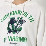 カレッジクロップドパーカー レディース クロップド丈 | &soiree | 詳細画像5