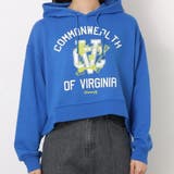 カレッジクロップドパーカー レディース クロップド丈 | &soiree | 詳細画像7