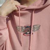 ウイングさがら刺繍バックプリントパーカー 長袖 プリント | &soiree | 詳細画像22