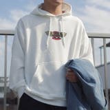 ウイングさがら刺繍バックプリントパーカー 長袖 プリント | &soiree | 詳細画像3
