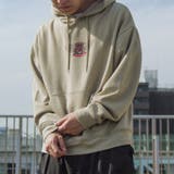 ウイングさがら刺繍バックプリントパーカー 長袖 プリント | &soiree | 詳細画像8
