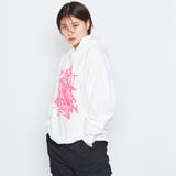 ネオンプリント裏毛パーカー レディース 春服 | ＆soiree | 詳細画像13 