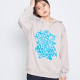 ネオンプリント裏毛パーカー レディース 春服 | ＆soiree | 詳細画像2 