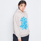 ネオンプリント裏毛パーカー レディース 春服 | ＆soiree | 詳細画像3 