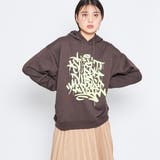 ネオンプリント裏毛パーカー レディース 春服 | ＆soiree | 詳細画像7 