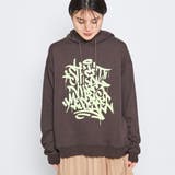 ネオンプリント裏毛パーカー レディース 春服 | ＆soiree | 詳細画像9 