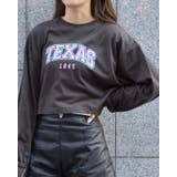 カレッジロゴクロップドロンT  | ＆soiree | 詳細画像2 