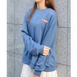 バックサークルレトロプリントトレーナー | &soiree | 詳細画像13