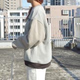 レディバックプリントプルオーバー トレーナー スウェット | &soiree | 詳細画像11