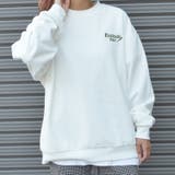 レディバックプリントプルオーバー トレーナー スウェット | &soiree | 詳細画像17