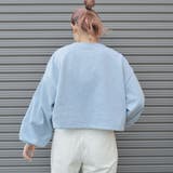 怪獣カップルプリントクロップド裏起毛トップス 韓国ファッション パーカー | &soiree | 詳細画像7